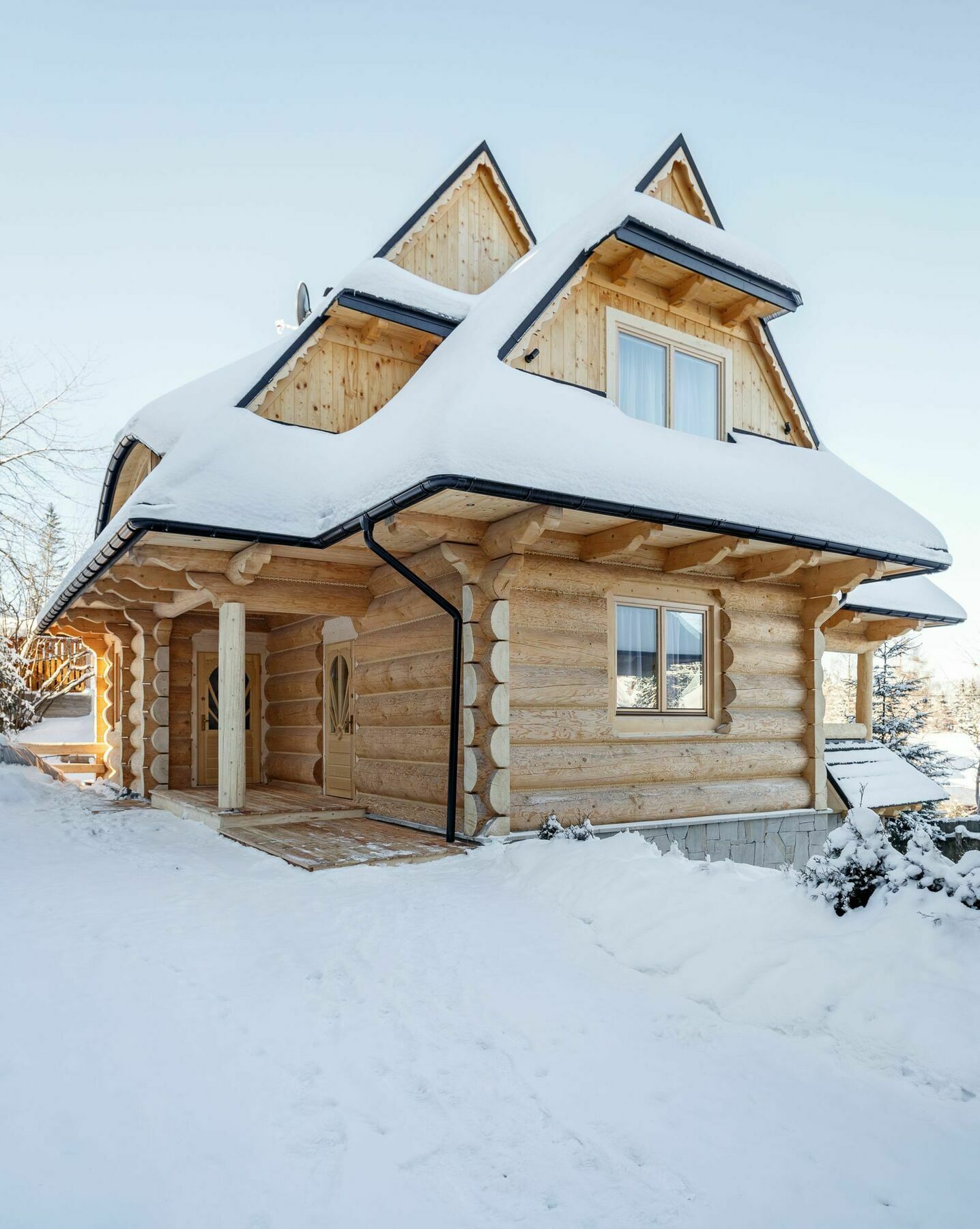 扎科帕内Tatra Wood House别墅 外观 照片